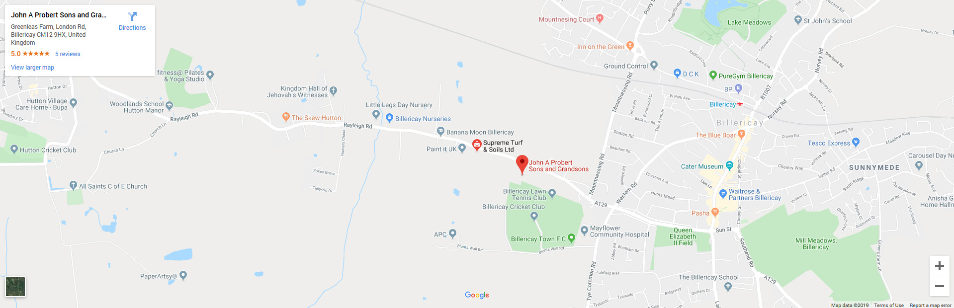 John A Probert Sons and Grandsons, Greenleas Farm, London Rd, Billericay CM12 9HX, United Kingdom